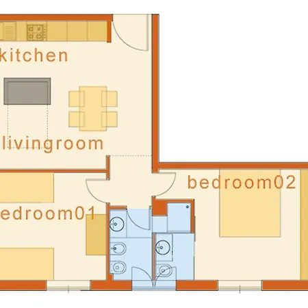 דירה Caffarella Flat *